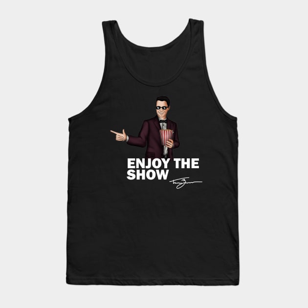 Tanner Zipchen - Shades Tank Top by thouless_art